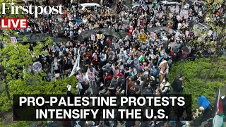 US Protests LIVE: Pro-Palestinian Protest Draws Crowd at Washington Square Park