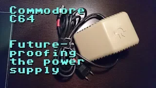Commodore C64: Power Supply upgrade