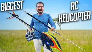 World's Biggest RC HELICOPTER unboxing & Testing | Mad Brothers