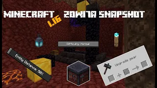 Minecraft 1.16 Snapshot 20w17a Nether Update Review | Loot NERF, Entity Distance, Bug Fixes