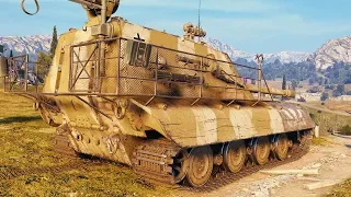 Jagdpanzer E 100 VS ARTY - World of Tanks Gameplay