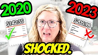 💵Grocery Inflation EXPOSED: Shocking 2020 Price Differences!!