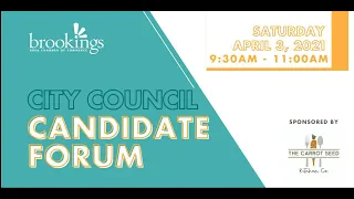 City Council Candidate Forum | April 3, 2021