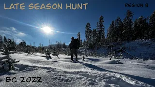 British Columbia Late Season Mule Deer Hunt Region 8