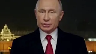 Новогоднее обращение президента России Владимира Путина|CCTV Русский