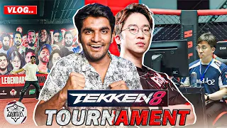 Playing Tekken 8 with International Player Knee - Baaz Gauntlet Vlog !