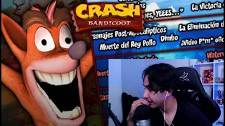 Danikyo reacciona a El Iceberg Perturbador de Crash Bandicoot | Danikyo Reacciona