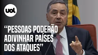 Sem citar Bolsonaro diretamente, Barroso aponta populismo autoritário em líderes que atacam cortes