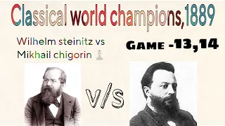 Wilhelm steinitz vs Mikhail chigorin best chess games classical world champions,1889 #chess #shorts