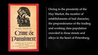 Crime and Punishment (1)  By Fyodor Dostoevsky. Audiobook, full length