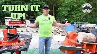 Free Easy Fix To Make Hydraulic Log Splitter Split Faster!