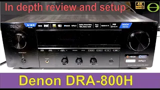 Unboxing, setup guide, and in depth review of the DENON DRA-800H AV stereo amplifier.