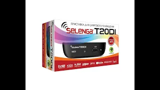 Настройка цифровой телевизионной приставки Selenga T20D