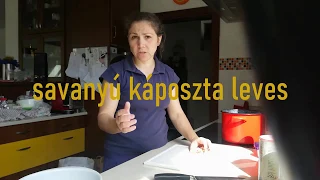 KÁOSZKONYHA - savanyú káposzta leves