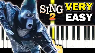 Sing 2 - A Sky Full of Stars - VERY EASY Piano tutorial