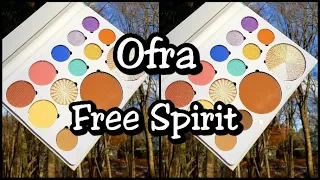 Ofra Cosmetics - Free Spirit Palette Swatches - Eyeshadow, Blush, Bronzer & Highlighter