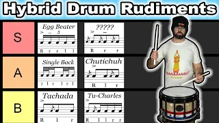 Hybrid Drum Rudiments - Tier List