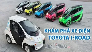 [VMS2018] Khám phá xe điện 3 bánh Toyota i-Road độc, lạ tại Việt Nam