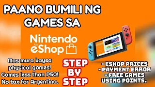 Paano Bumili Ng Murang Games Sa Eshop? (Nintendo Switch / NSW Budol)