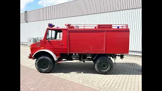 UNIMOG U 1300 L 435/11 4x4, Bundeswehr-Feuerwehr