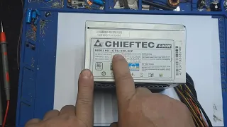 Ремонт легендарного блока питания Chieftec  CTG 600-80 P  600W