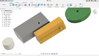 Fusion 360  Сборка компонентов в конструкцию.  Вебинар Zoom.