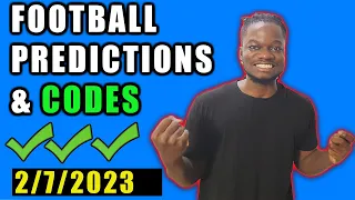 FOOTBALL PREDICTIONS TODAY 2/7/2023 SOCCER PREDICTIONS TODAY | BETTING TIPS, #footballpredictions