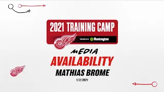 Mathias Brome - Red Wings Training Camp Day Two