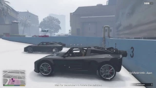 SNOW in GTA Online with Rocket Voltic Special Mission Car and Christmas DLC Gameplay