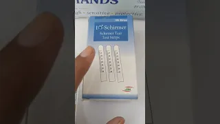 Schirmer Test Strips || How to use || Optometry  solution