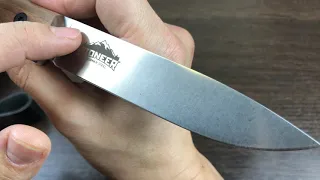 Нож "Pioneer" Sleipner Stonewash Walnut Special Edition от Kizlyar Supreme