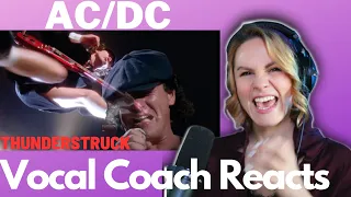 AC/DC Thunderstruck First Time Hearing!!! Vocal Coach Reaction!