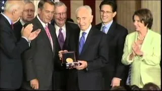 Israeli President Awarded Congressional Gold Medal