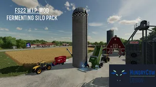 Farming Simulator 2022 WIP Mod - Fermenting Silo Pack