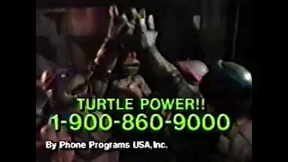 TMNT Hotline Commercial (1990)