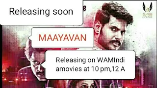 MAAYAVAN SOUTH INDIAN HINDI DUBBED MOVIE RELEASING ON 12 APRIL,10PM