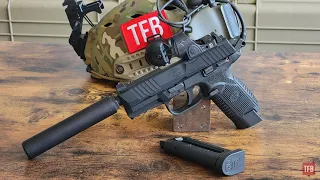 Testing out the New FN 502 Tactical 22LR Pistol