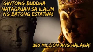 Gintong Buddha Natagpuan sa Loob ng Batong Estatwa, 250 Million Dollars ang Halaga