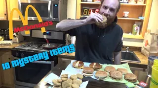 McDonald's Mystery Challenge | Speed Eating McDonald's