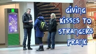 Giving Kisses To Strangers