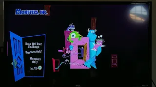 Monsters Inc Menu Walkthrough