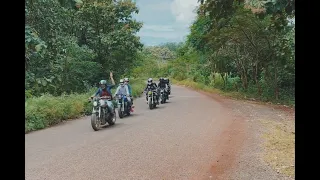 CB400 | Trip ទៅទឹកឆាជាមួយ ក្រុមម៉ូតូធំ CB400 | CB Cafe Racer