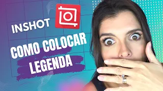 Inshot como colocar legenda (Tutorial!)