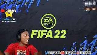 ISHOWSPEED PLAYS FIFA 22 (FULL GAME)