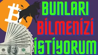 🚨 ACİL BUNLARI BİLMENİZ LAZIM / Bitcoin teknik analiz / #btc #altcoin