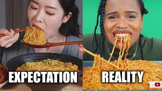 mukbang EXPECTATIONS vs REALITY