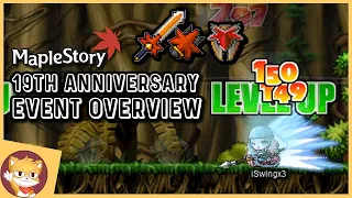 Event Overview | MapleStory 19th Anniversary