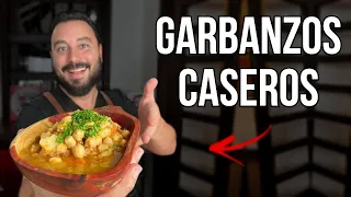 Cómo hacer los Mejores Garbanzos Caseros | Receta Rápida