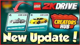 Share Your Cars! | LEGO 2K Drive CREATOR'S HUB Update