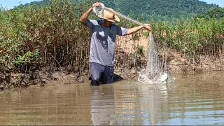 ELE PESCOU A GIGANTE DO AÇUDE É FEZ O FRITO